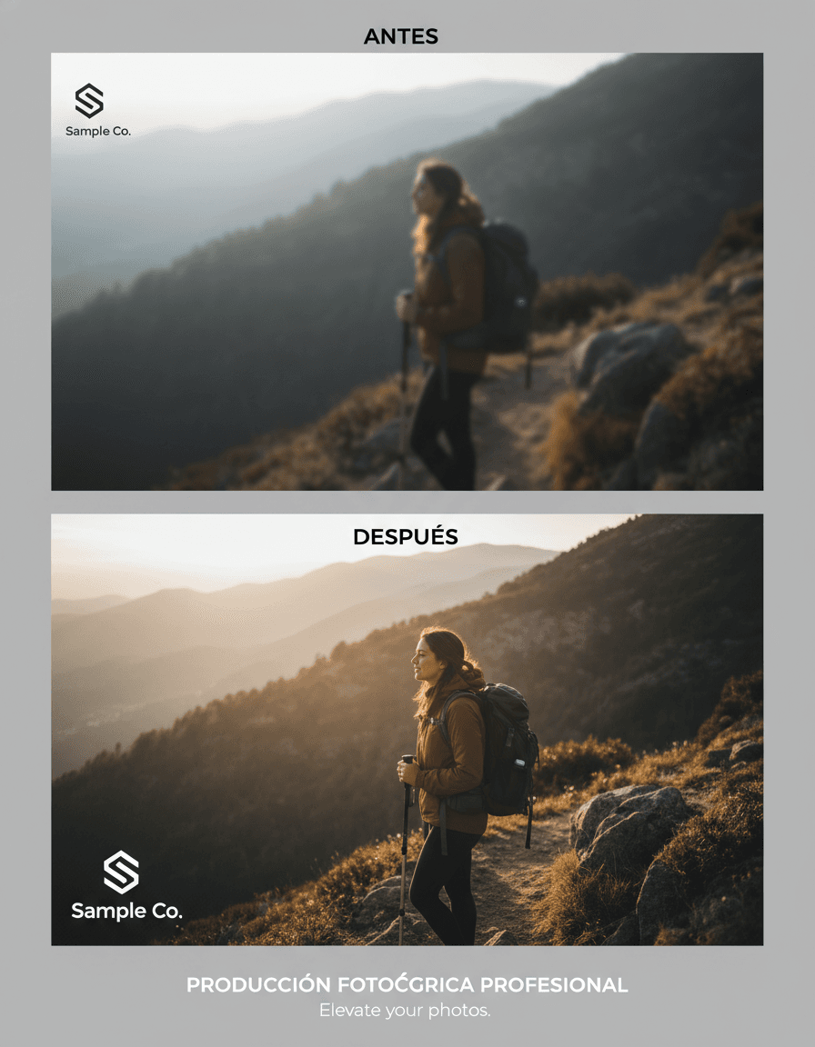 Vista previa de estilo de contenido: production photographer grade