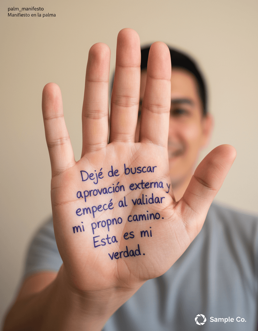 Vista previa de estilo de contenido: palm manifesto