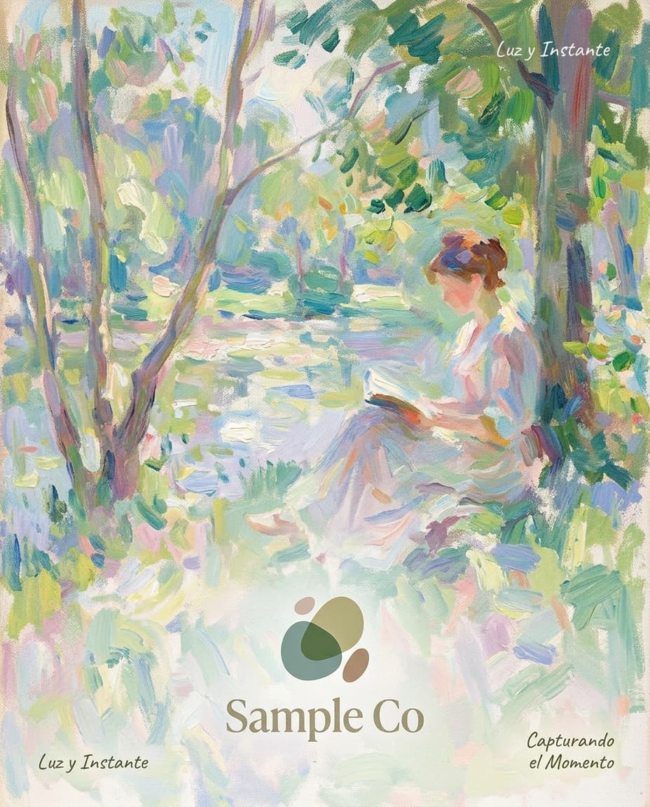 Vista previa de estilo de contenido: impressionist light capture