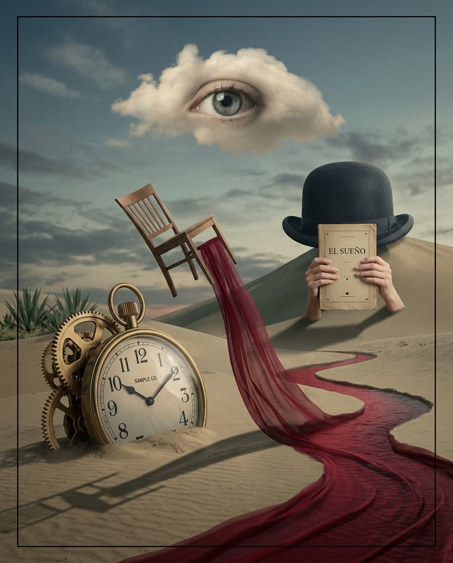 Vista previa de estilo de contenido: surrealist dream logic