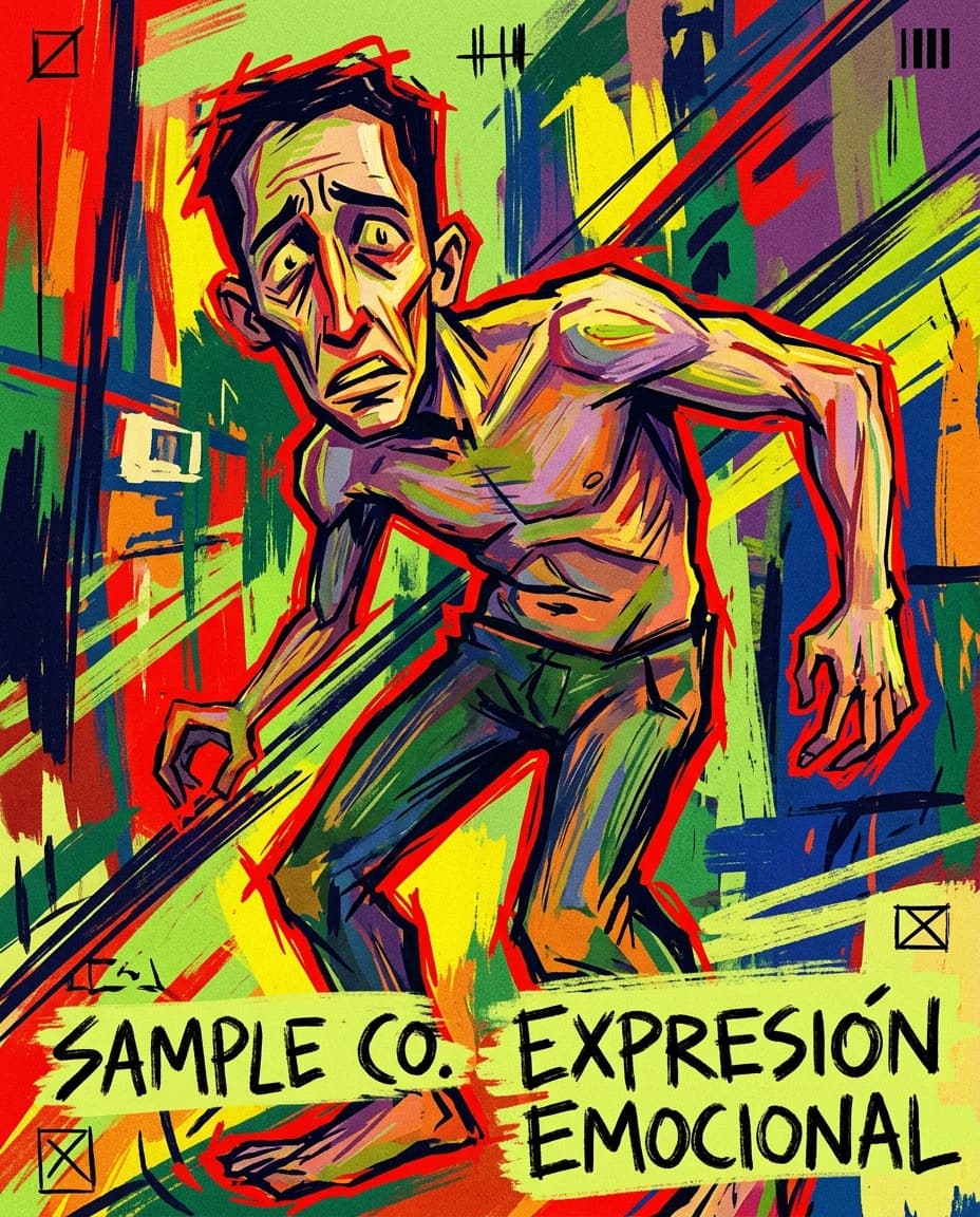 Vista previa de estilo de contenido: expressionist emotional distortion
